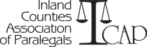 ICAP (Inland Counties Association of Paralegals) Logo