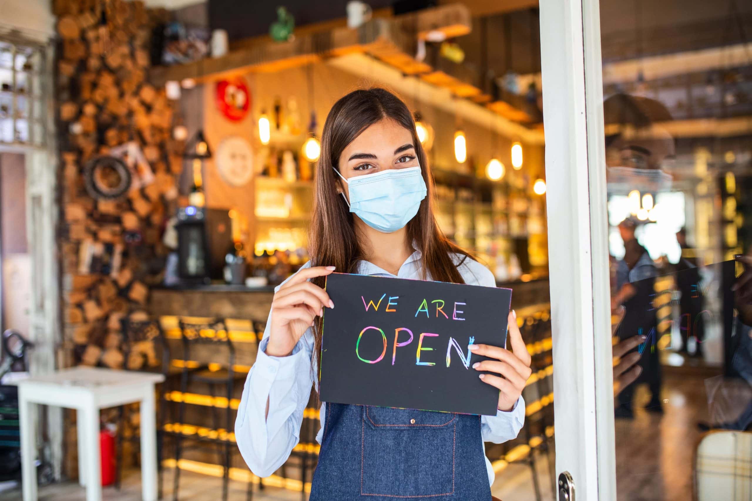 Shop Worker Open During Covid