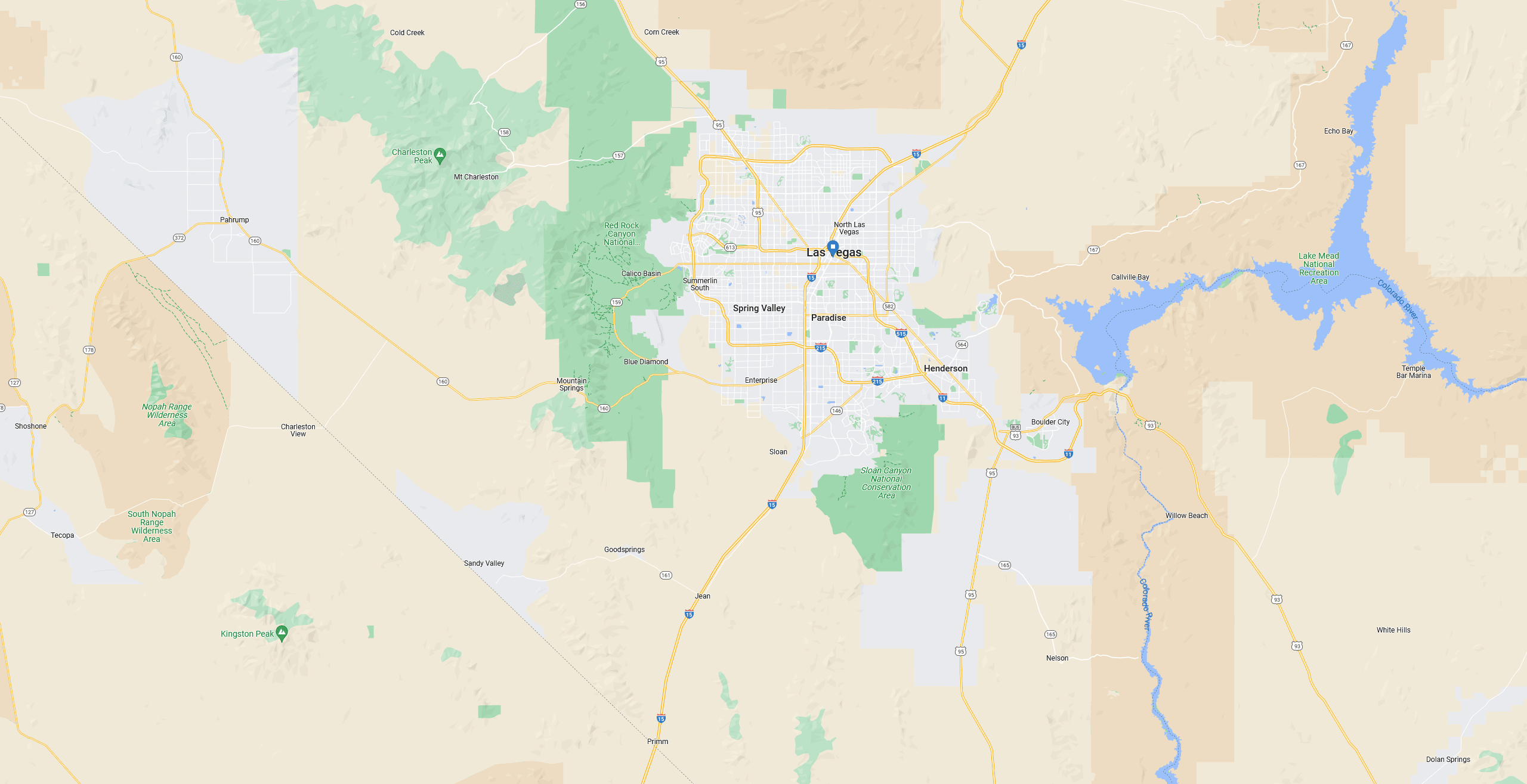 Prose Legal Office Locations Map Nevada | Prose Legal